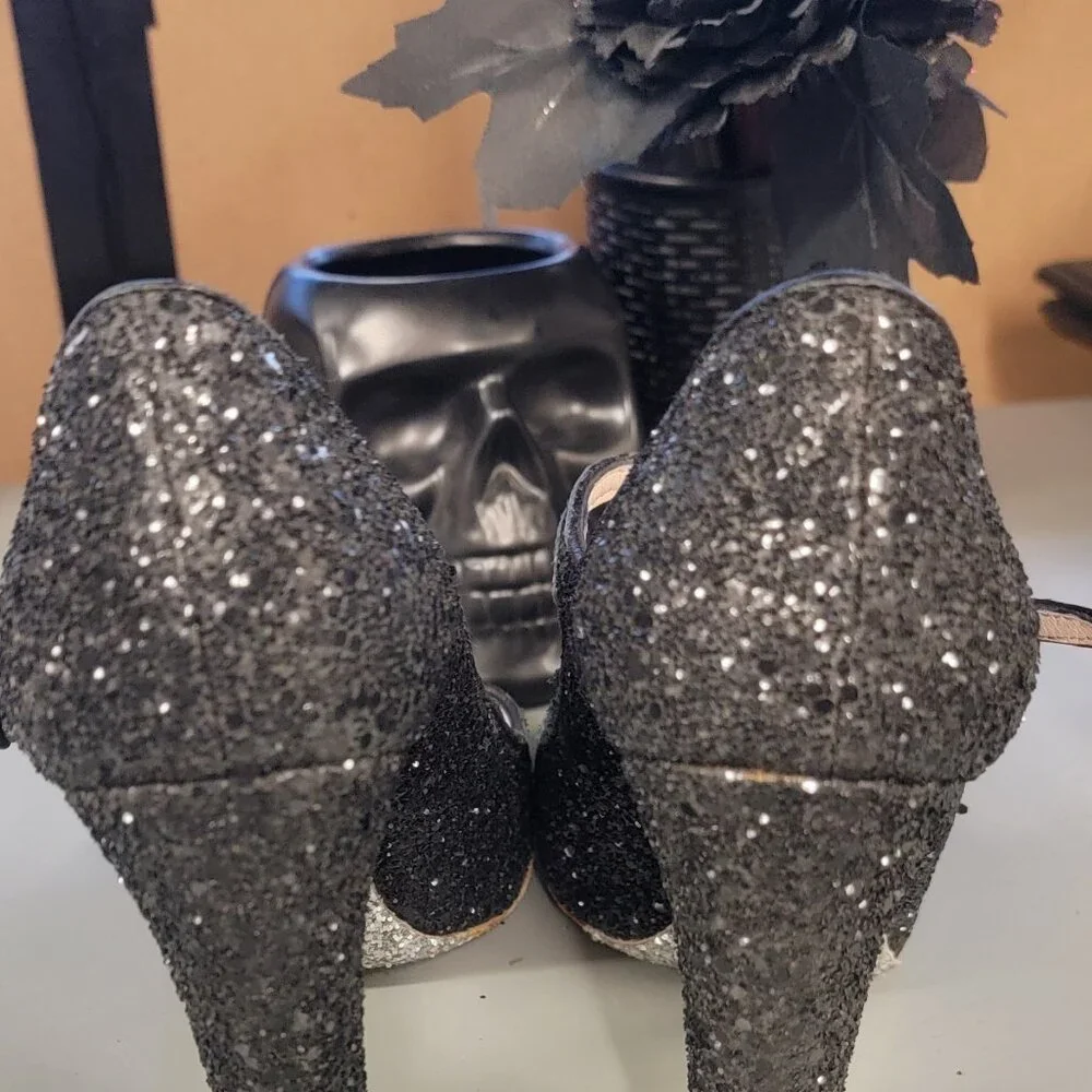 MIU MIU GLITTER PUMPS - Picture 4 of 8